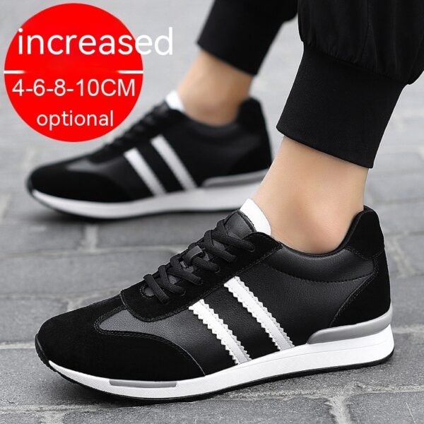 Breathable Casual Skateboard Shoes Trendy White Shoes Sports - Image 9