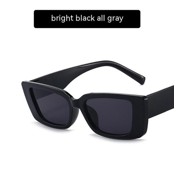 Jelly Color Square Sun Glasses Concave Shape - Image 8