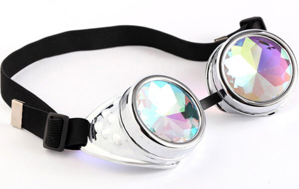 Kaleidoscope Steampunk Goggles Round Wind-proof - Image 7