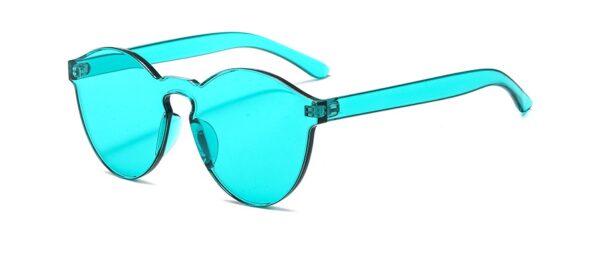 Therapy Color Festival Frameless Conjoined Jelly Transparent Sunglasses (12 colours) - Image 6
