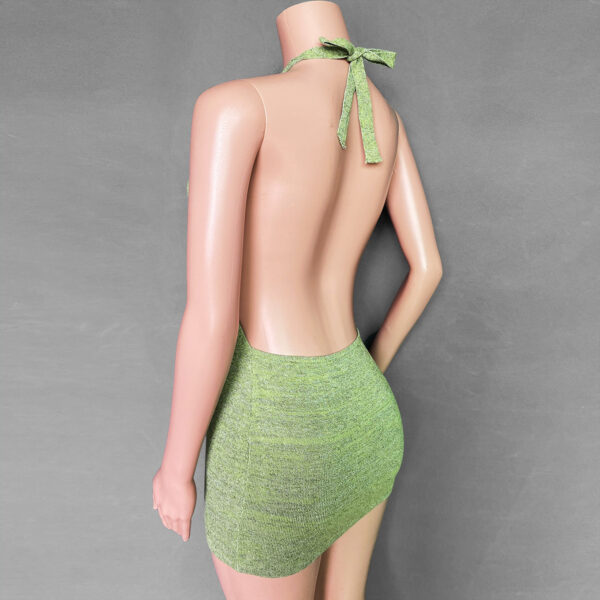 Sexy Backless Mini Dresses Bodycon Skinny - Image 5