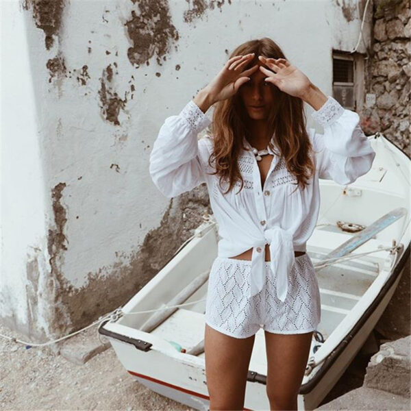 Sexy Cardigan-Beach Blouse - Image 5