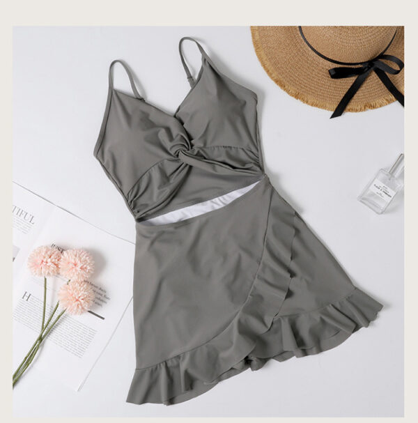Sexy Pool-Party Short Dress Crop Top - Image 2