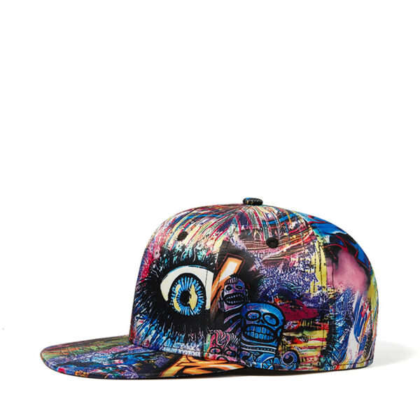 Abstract Graffiti Three-dimensional Pattern Cap - Image 8