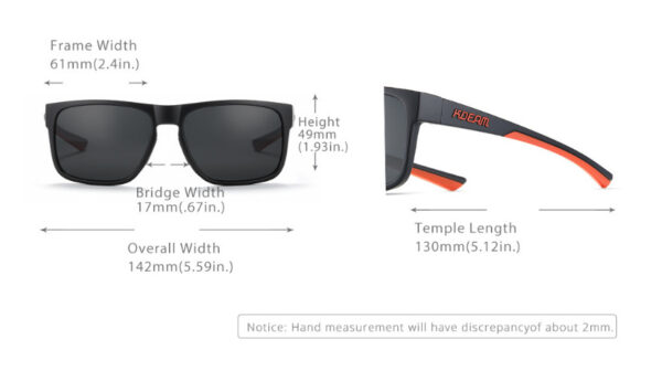 KDEAM Colorfull Sunglasses - Image 9