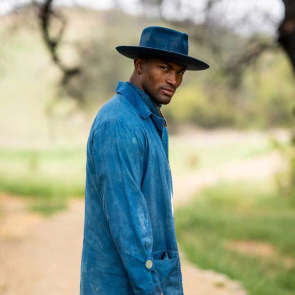 Felt Cap Dual-color Patchwork Felt Hat - Image 8