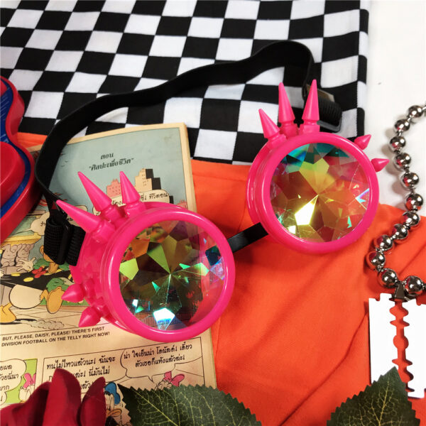 RoseGaze Kaleidoscope Steampunk Goggles