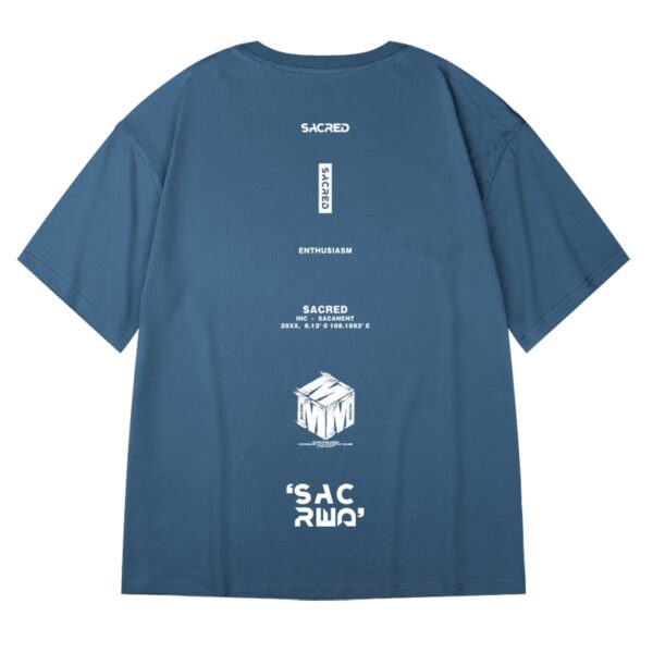 Loose T-shirt SACRED Men's Plus Size - Image 6