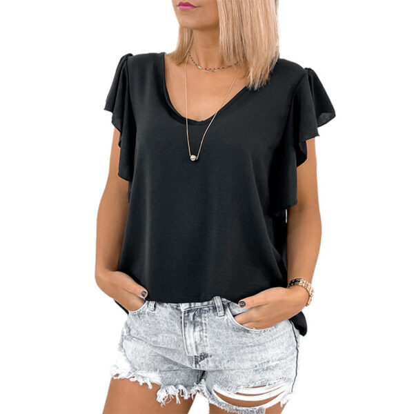 Fashion Solid Color Pullover Women - Image 3