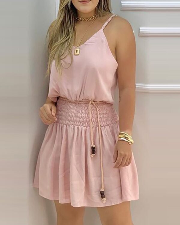 Women's Suspender Elastic Dress Women - Image 2