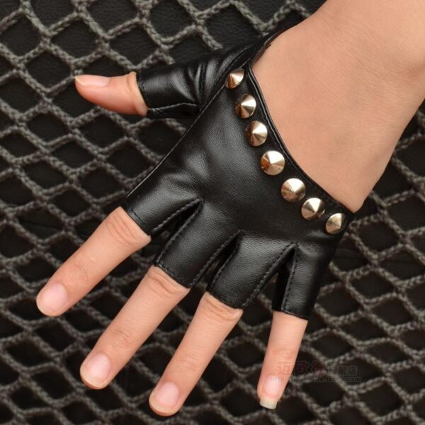 night Dance Studded Half Finger And Half Palm Performance - Image 5