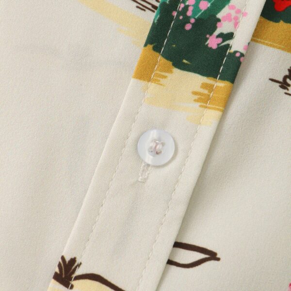 Fashion Casual Shirt Short Sleeve - Image 5