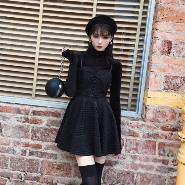 Woolen sling dress suit - Image 4