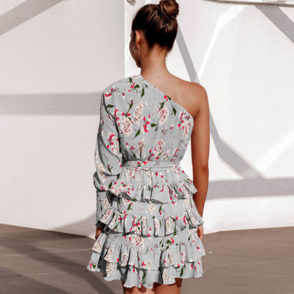 Sexy Summer One Shoulder Dress - Image 2