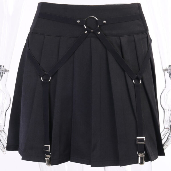Dark Functional Wind Punk Skirt - Image 2