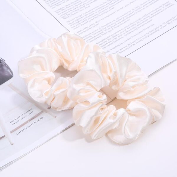 Pure Color Headdress Hair Rope - Image 4