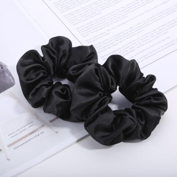 Pure Color Headdress Hair Rope - Image 3