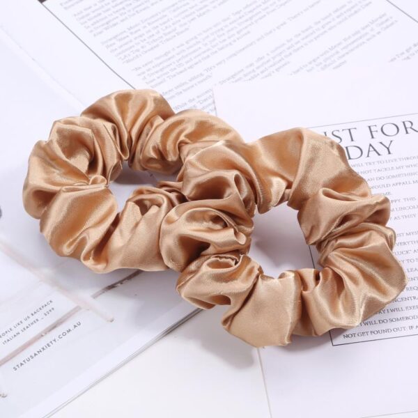 Pure Color Headdress Hair Rope - Image 9