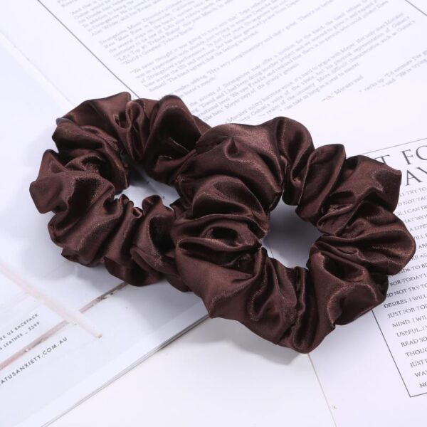 Pure Color Headdress Hair Rope - Image 6