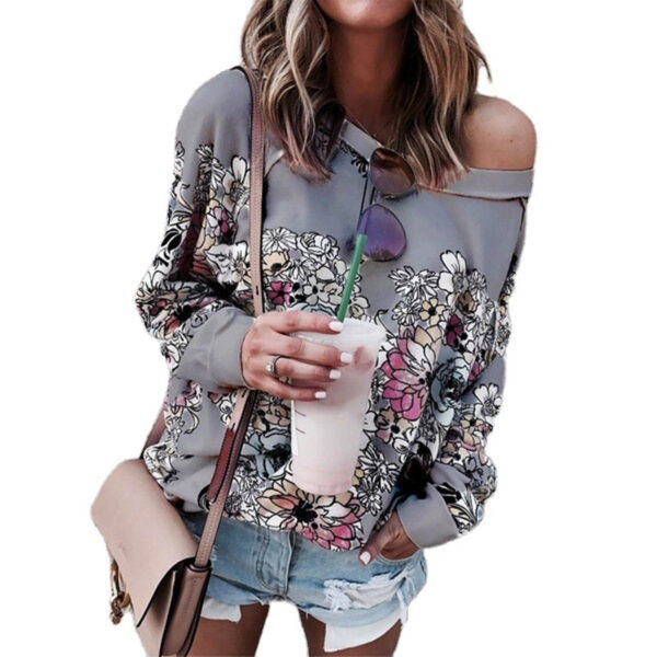 Long Sleeve Sweatshirt Jacket Women - Image 3