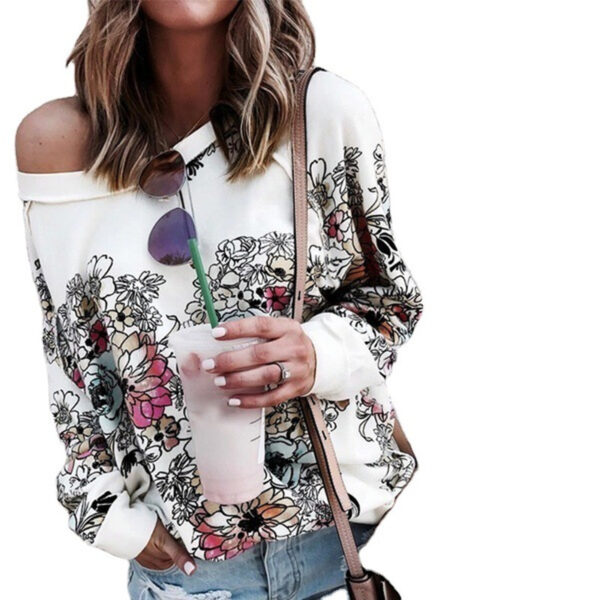 Long Sleeve Sweatshirt Jacket Women - Image 4