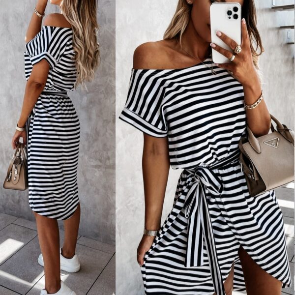 Slim Waist Slimming Dress - Image 3