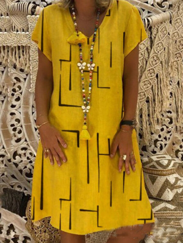 V-neck Summer Dress