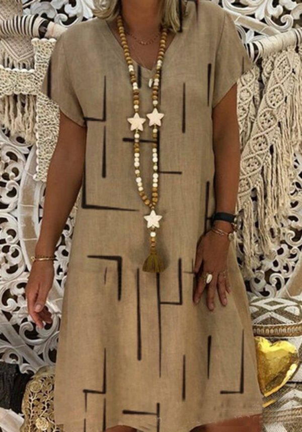 V-neck Summer Dress - Image 4