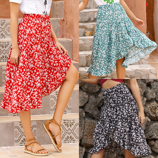 Chiffon Floral Skirt