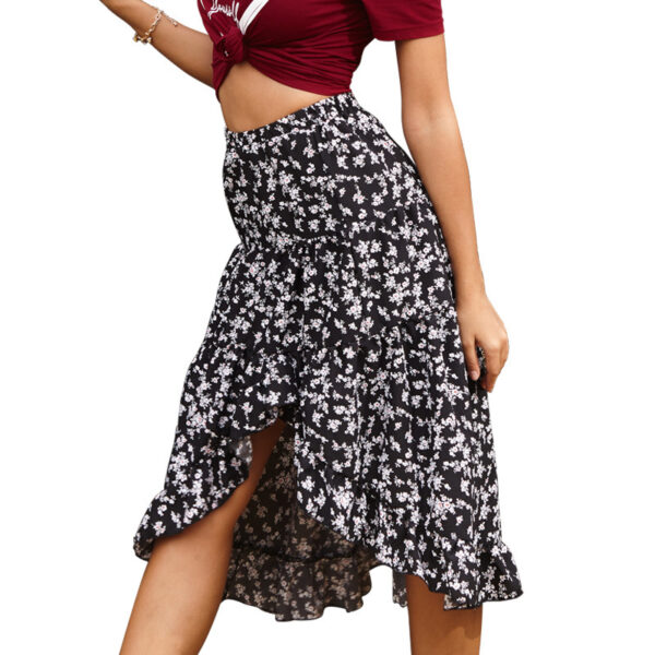 Chiffon Floral Skirt - Image 5
