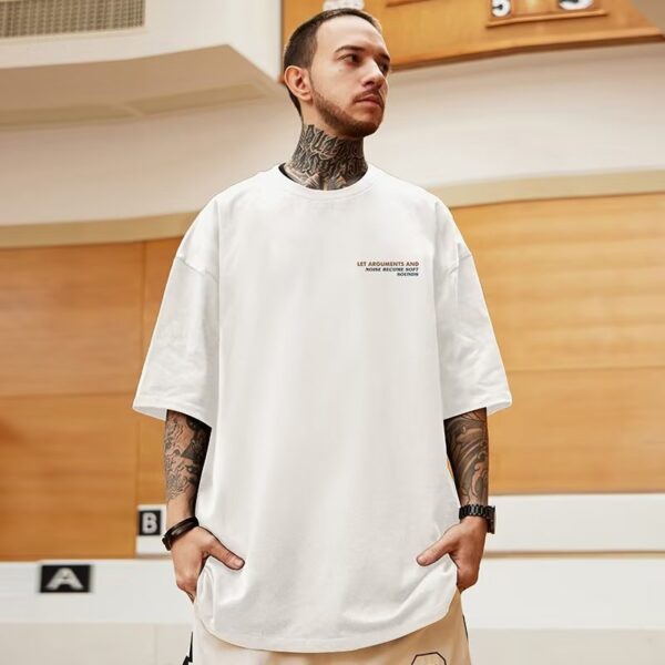 Plus Size Loose Hip Hop Short Sleeve