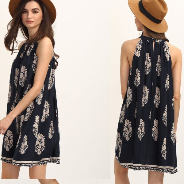 Bohemian Chiffon Maxi Skirt Dress - Image 4