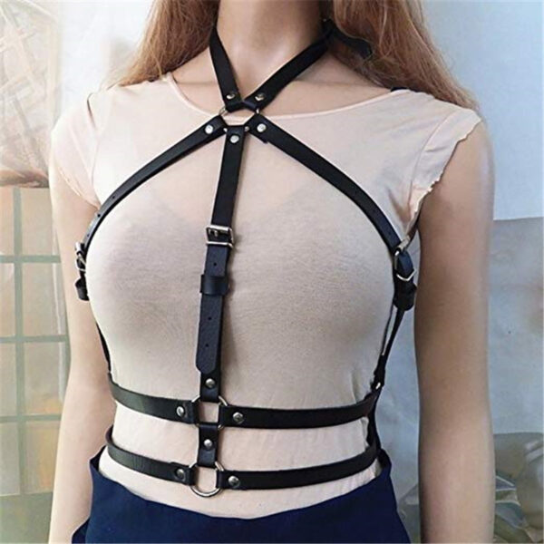 Street Shooting Nightclub Stage Fashion Bondage Strap Belt - Image 3