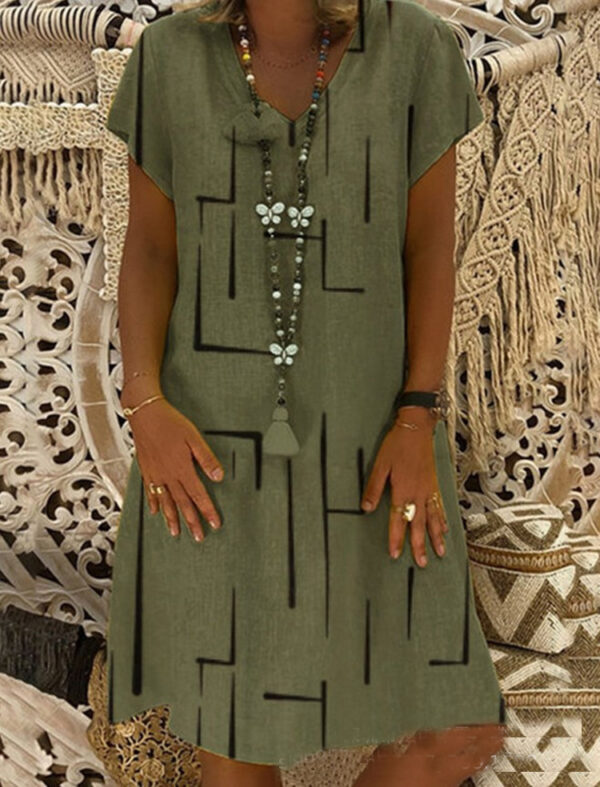 V-neck Summer Dress - Image 8