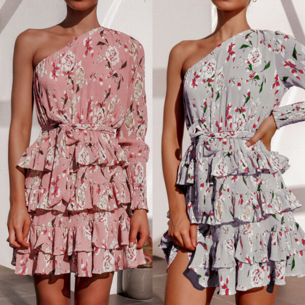 Sexy Summer One Shoulder Dress