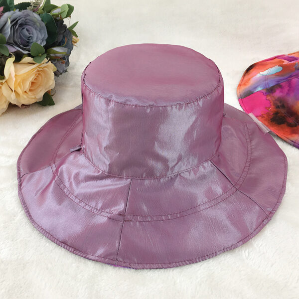 Full Color Foldable Festival Cloth Hat - Image 5