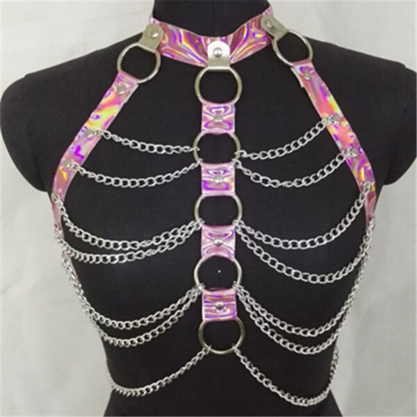 Women Halter Color Body Harness