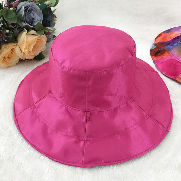 Full Color Foldable Festival Cloth Hat - Image 4