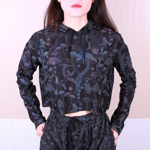 New Mushroom Reflective Hoodies - Image 5