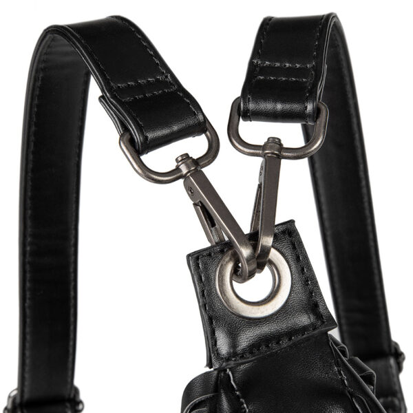 Leather Women's Backpack Tassel - Image 2