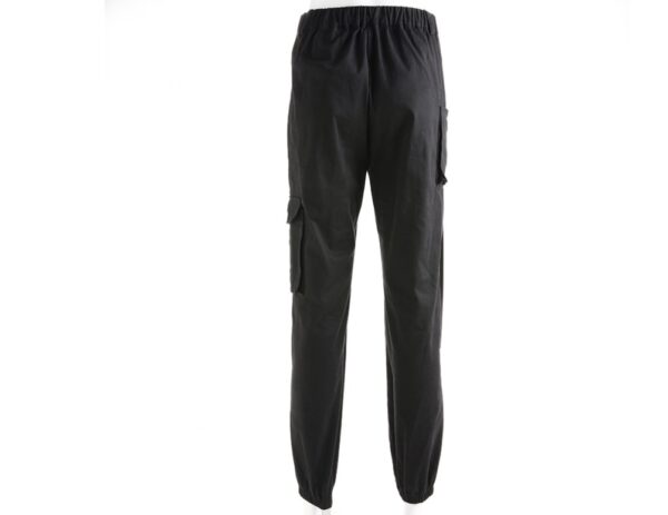 Black High Waist Pencil Pants - Image 3