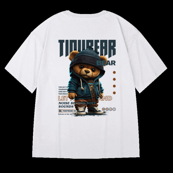 Plus Size Loose Hip Hop Short Sleeve - Image 6