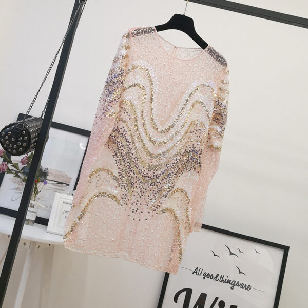 Fashion Sequin Beaded Top For Women - Image 3