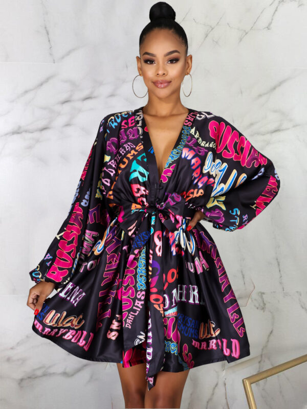 Festival print dress - Image 2