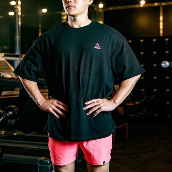 Pure Cotton Half-sleeved Loose Casual Fitness T-shirt