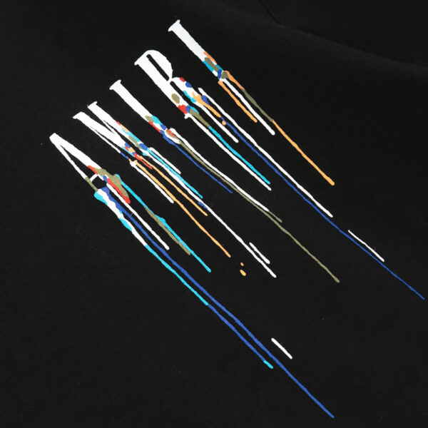 High Street Round Neck AMIRI Short Sleeve T-shirt - Image 10