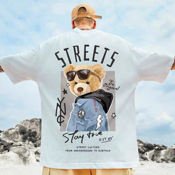 Street Hip-hop Short-sleeved T-shirt - Image 4