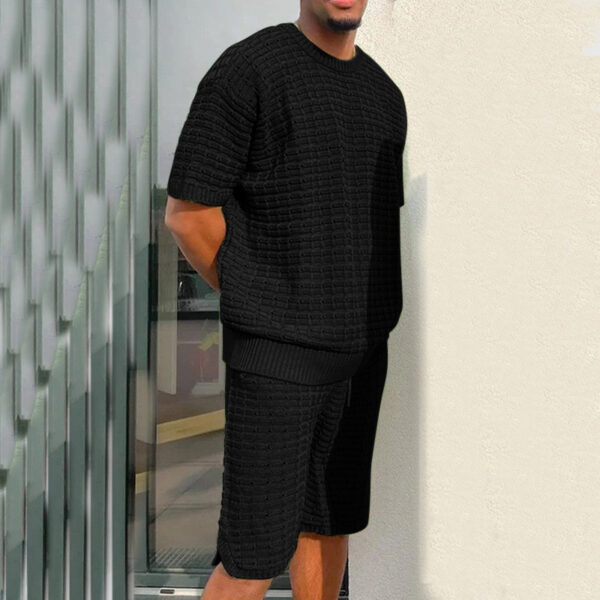 Short Sleeve Shorts Men's Suits - Image 8