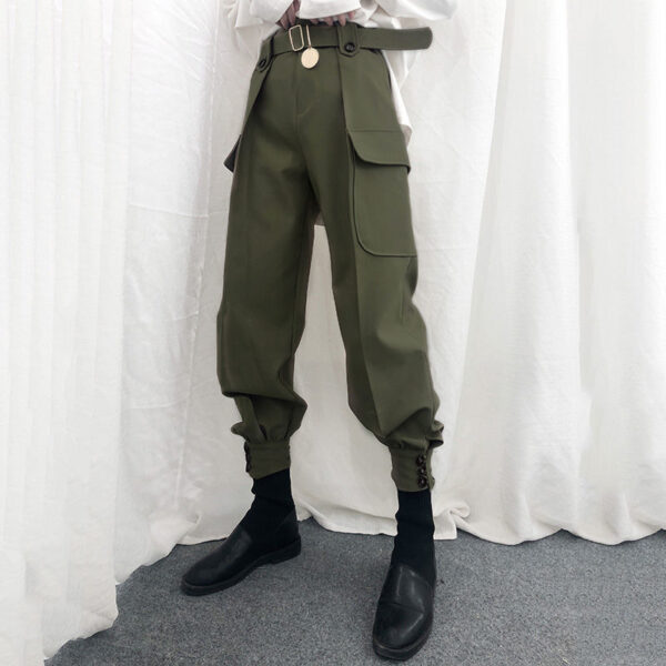 High-waisted strapping overalls for women - Image 4