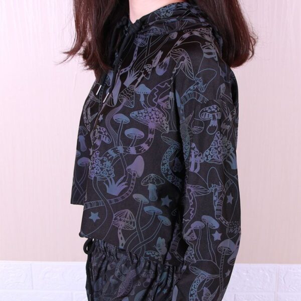 New Mushroom Reflective Hoodies - Image 2